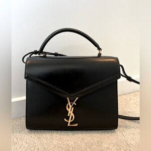 Saint Laurent YSL Medium Cassandra Top Handle Bag